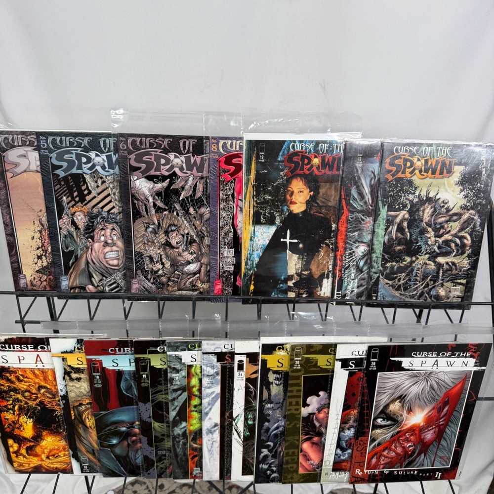 Curse of Spawn 4-6 8 12-16 18-22 24 26-28 lot Image 1st Jessica Priest Hatchet